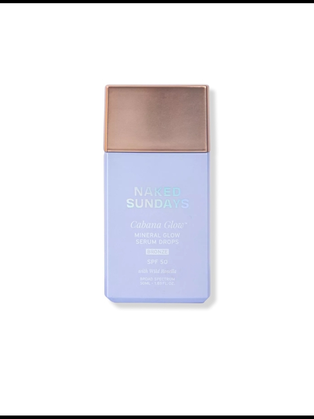 Naked Sundays Mineral Glow Serum Drops- Bronze- SPF 50 - Picture 2 of 5